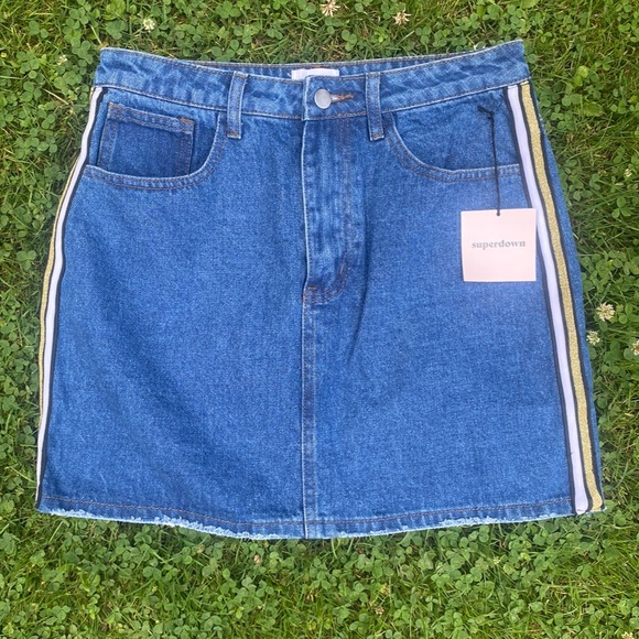 Superdown denim skirt - Picture 3 of 5